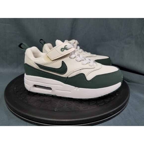 Nike Air Max 1 Easyon (PS) Sneakers Green Tan Size 12c NEW NO BOX! - Picture 10 of 12